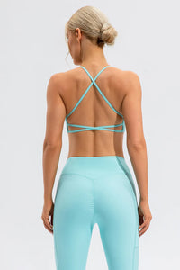 Crisscross Spaghetti Strap Active Cami Thumbnail 17