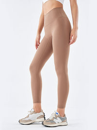 Wide Waistband Sports Leggings Thumbnail 1