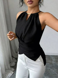 Halter Neck Crisscross Cami Thumbnail 21
