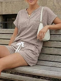 Short Sleeve Top and Shorts Set Thumbnail 13
