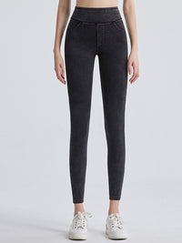 Wide Waistband Relaxed Sports Leggings Thumbnail 13