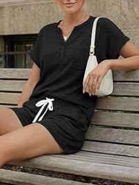 Short Sleeve Top and Shorts Set Thumbnail 9