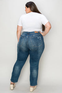 Judy Blue Full Size Tummy Control High Waist Slim Jeans Thumbnail 12
