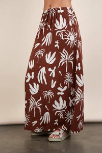 VERY J Printed Resort Midi Skirt Thumbnail 5