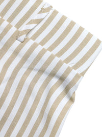 Striped Vest & Wide Leg Pants Set Thumbnail 10