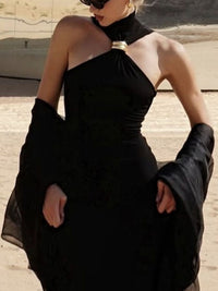 Ring Detail Turtleneck Tank Thumbnail 10