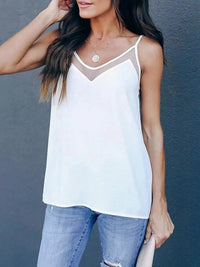 Full Size V-Neck Cami Top Plus Size Thumbnail 8