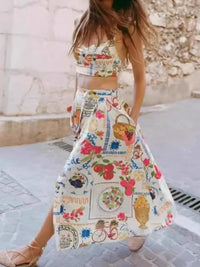 Printed Cami and Skirt Set Thumbnail 4