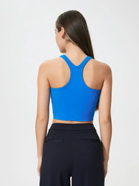 Millennia Scoop Neck Active Tank with Detachable Chest Pads Thumbnail 3