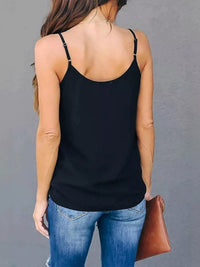 Full Size V-Neck Cami Top Plus Size Thumbnail 4