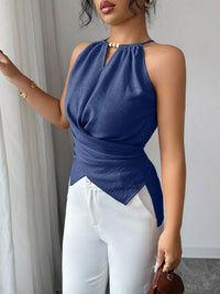 Halter Neck Crisscross Cami Thumbnail 11