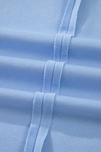 Casual Polo Collar Sleeveless Top and Shorts Set Thumbnail 12