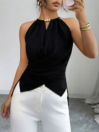 Halter Neck Crisscross Cami Thumbnail 19