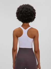 Millennia Scoop Neck Active Tank with Detachable Chest Pads Thumbnail 27