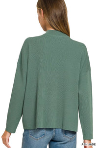 Zenana Viscose Sweater Top & Pants Set Thumbnail 4