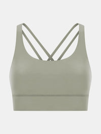 Millennia Crisscross Scoop Neck Active Tank Thumbnail 18