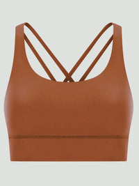 Millennia Crisscross Scoop Neck Active Tank Thumbnail 3