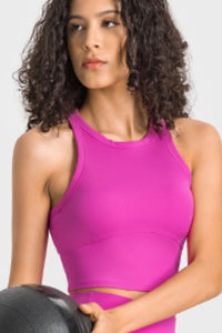 Millennia Racerback Cropped Sports Tank Thumbnail 9