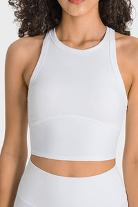 Millennia Racerback Cropped Sports Tank Thumbnail 4