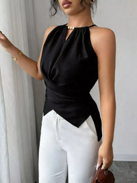 Halter Neck Crisscross Cami Thumbnail 17