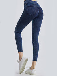 Wide Waistband Relaxed Sports Leggings Thumbnail 2