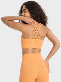 Millennia Crisscross Scoop Neck Active Tank Thumbnail 35