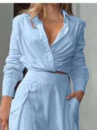 Long sleeve shirt with chest pocket Thumbnail 20