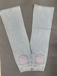 Washed Wide Leg Jeans Thumbnail 6