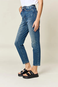 Judy Blue Full Size Tummy Control High Waist Slim Jeans Thumbnail 17
