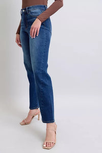 Judy Blue Full Size Side Seam Detail Straight Jeans with Pockets Thumbnail 4