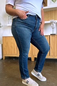 Judy Blue Full Size Tummy Control High Waist Slim Jeans Thumbnail 3