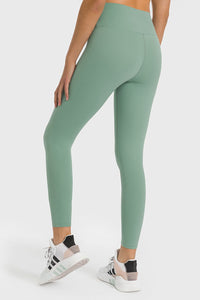 Millennia High Waist Ankle-Length Yoga Leggings Thumbnail 2