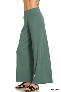 Zenana Viscose Sweater Top & Pants Set Thumbnail 5