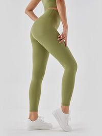 Wide Waistband Sports Leggings Thumbnail 4