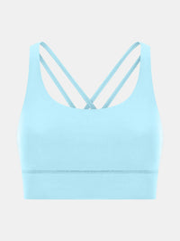 Millennia Crisscross Scoop Neck Active Tank Thumbnail 24