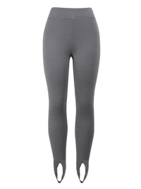 Ribbed Mid Waist Leggings Thumbnail 9