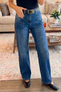 Seam Detail Shift Jeans Thumbnail 3