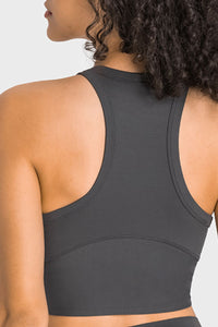 Millennia Racerback Cropped Sports Tank Thumbnail 20