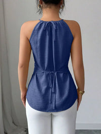 Halter Neck Crisscross Cami Thumbnail 16