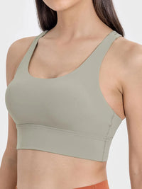 Millennia Crisscross Scoop Neck Active Tank Thumbnail 16