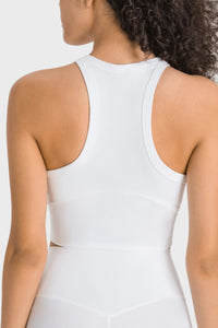Millennia Racerback Cropped Sports Tank Thumbnail 5