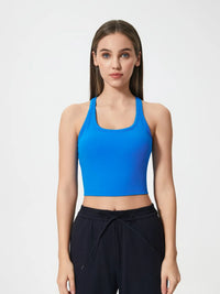 Millennia Scoop Neck Active Tank with Detachable Chest Pads Thumbnail 1