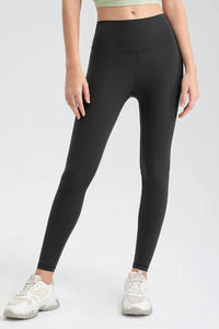 Wide Waistband Slim Fit Active Leggings Thumbnail 10