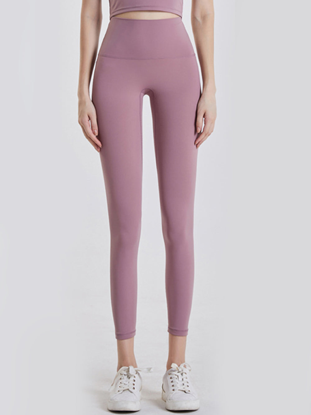 Wide Waistband Opaque Sports Leggings