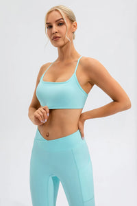 Crisscross Spaghetti Strap Active Cami Thumbnail 16