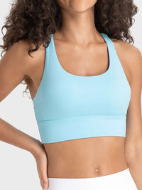 Millennia Crisscross Scoop Neck Active Tank Thumbnail 22