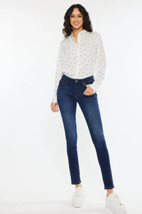 Kancan Mid Rise Super Skinny Jeans Thumbnail 3
