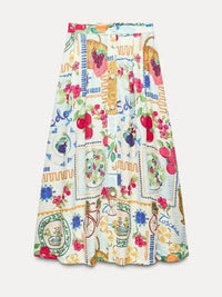 Printed Cami and Skirt Set Thumbnail 5