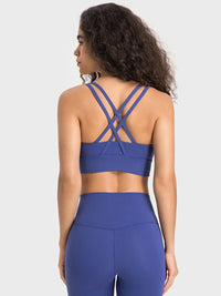 Millennia Crisscross Scoop Neck Active Tank Thumbnail 11