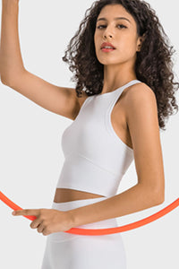 Millennia Racerback Cropped Sports Tank Thumbnail 6